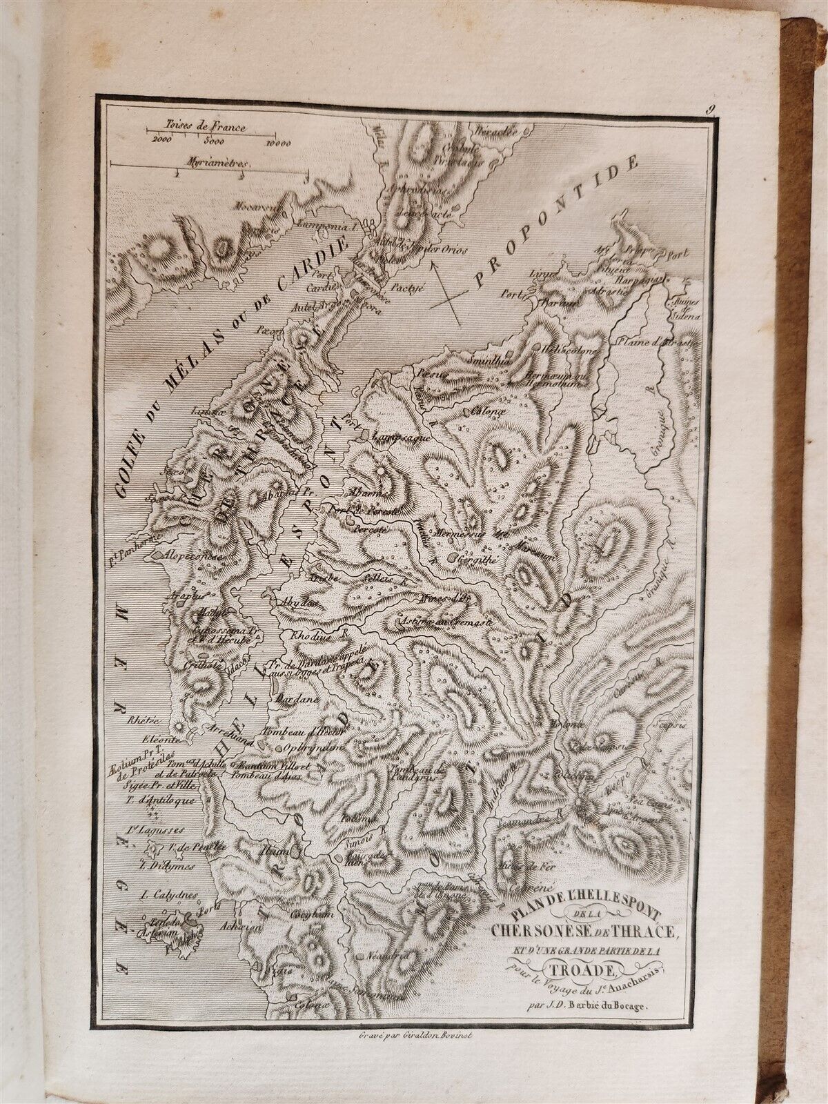 1799-1821 VOYAGE of ANARCHIS of GREECE antique 8 VOLUMES incl. ATLAS ILLUSTRATED