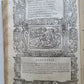 1583 ORLANDO FURIOSO by Ludovico ARIOSTO STRIKINGLY ILLUSTRATED antique vellum