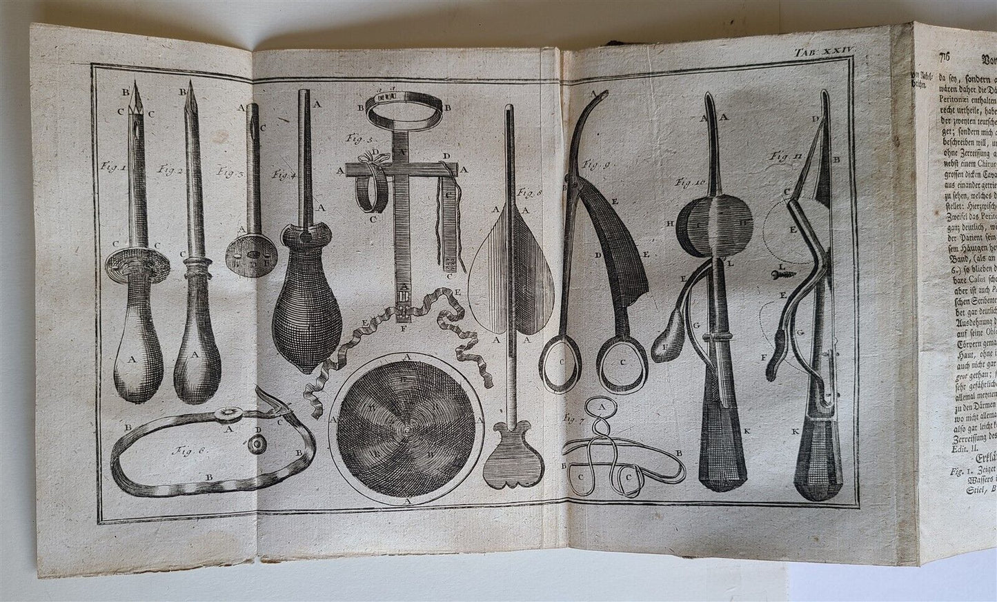 1770 CHIRURGY MEDICAL TREATISE ANATOMY antique ILLUSTRATED BOOK by L. HEISTER