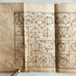 1824 EUCLID GEOMETRY antique ILLUSTRATED vellum binding