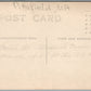PITTSFIELD MA WINTER STREET SCENE ANTIQUE REAL PHOTO POSTCARD RPPC