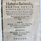 1577 HISTORY of BASEL SWITZERLAND antique Epitome historiae Basiliensis VELLUM