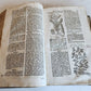 1744 THEATRUM BOTANICUM ILLUSTRATED GERMAN HERBAL antique PIGSKIN BOUND FOLIO
