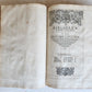 1593 BIBLE in LATIN antique LONDON ROBERT BARKER Old & New Testament FOLIO