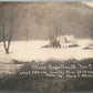 SO. ROYALTON VT 1927 FLOOD ANTIQUE REAL PHOTO POSTCARD RPPC