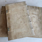 1719 MYSTICA CIVITAS DEI 3 PIGSKIN BOUND FOLIOS antique