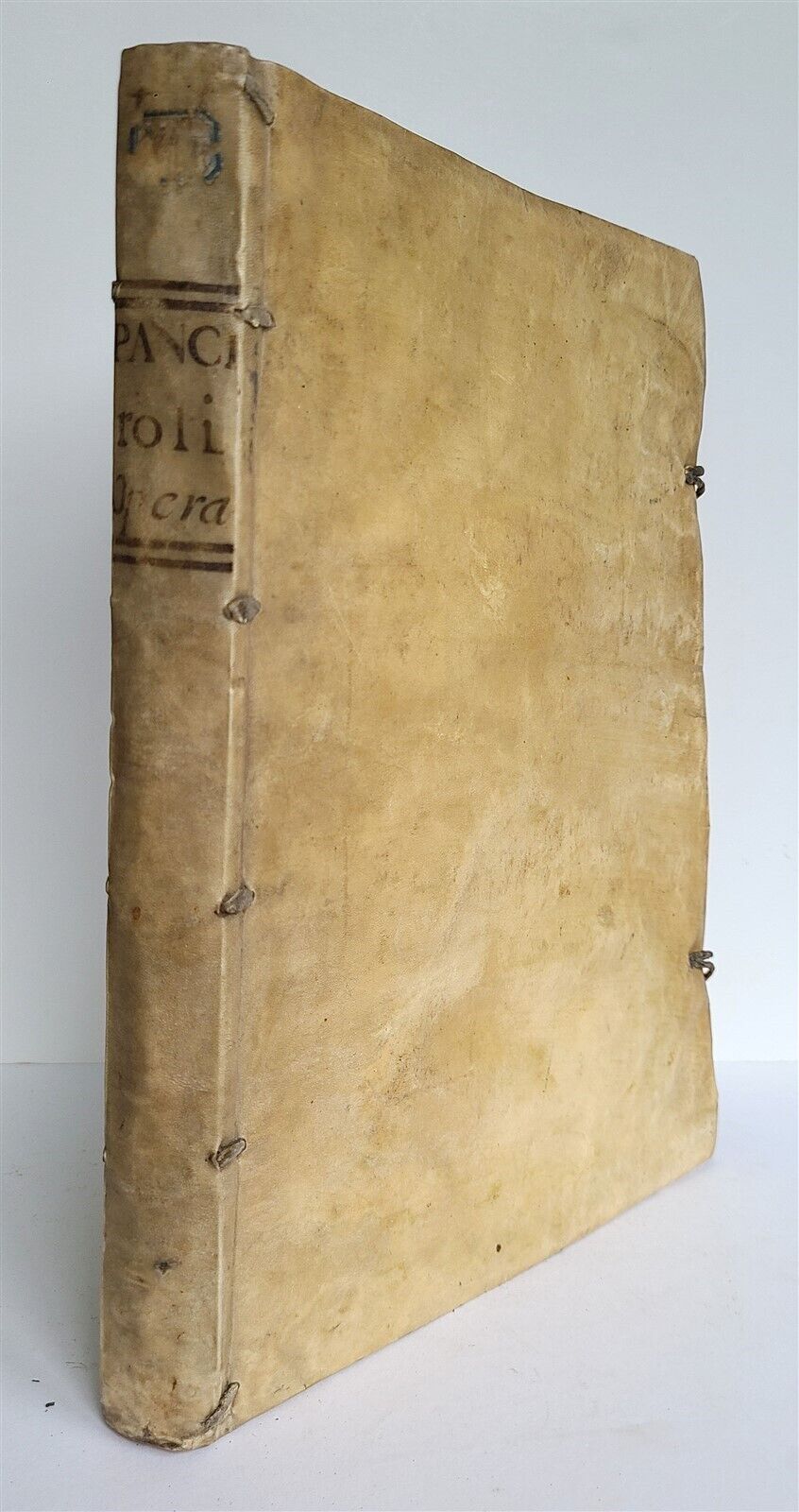 1593 NOTITIA UTRAQUE by Guido PANCIROLI FULLY ILLUSTRATED antique VELLUM 16th C.