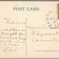 STORRS CT CONN. AG. COLLEGE ANTIQUE POSTCARD