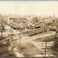 LANSDALE PA GENERAL VIEW ANTIQUE REAL PHOTO POSTCARD RPPC