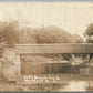CHALFONT PA NORTH BRANCH CREEK ANTIQUE REAL PHOTO POSTCARD RPPC