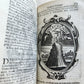 1659 EMBLEMATA by SAAVEDRA FAJARDO antique VELLUM BINDING ILLUSTRATED