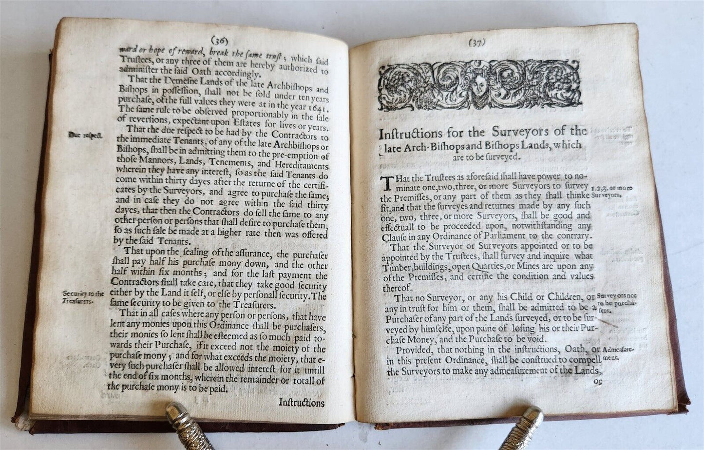 1648 ORDINANCES of the LORDS & COMMONS in PARLIAMENT antique in ENGLISH