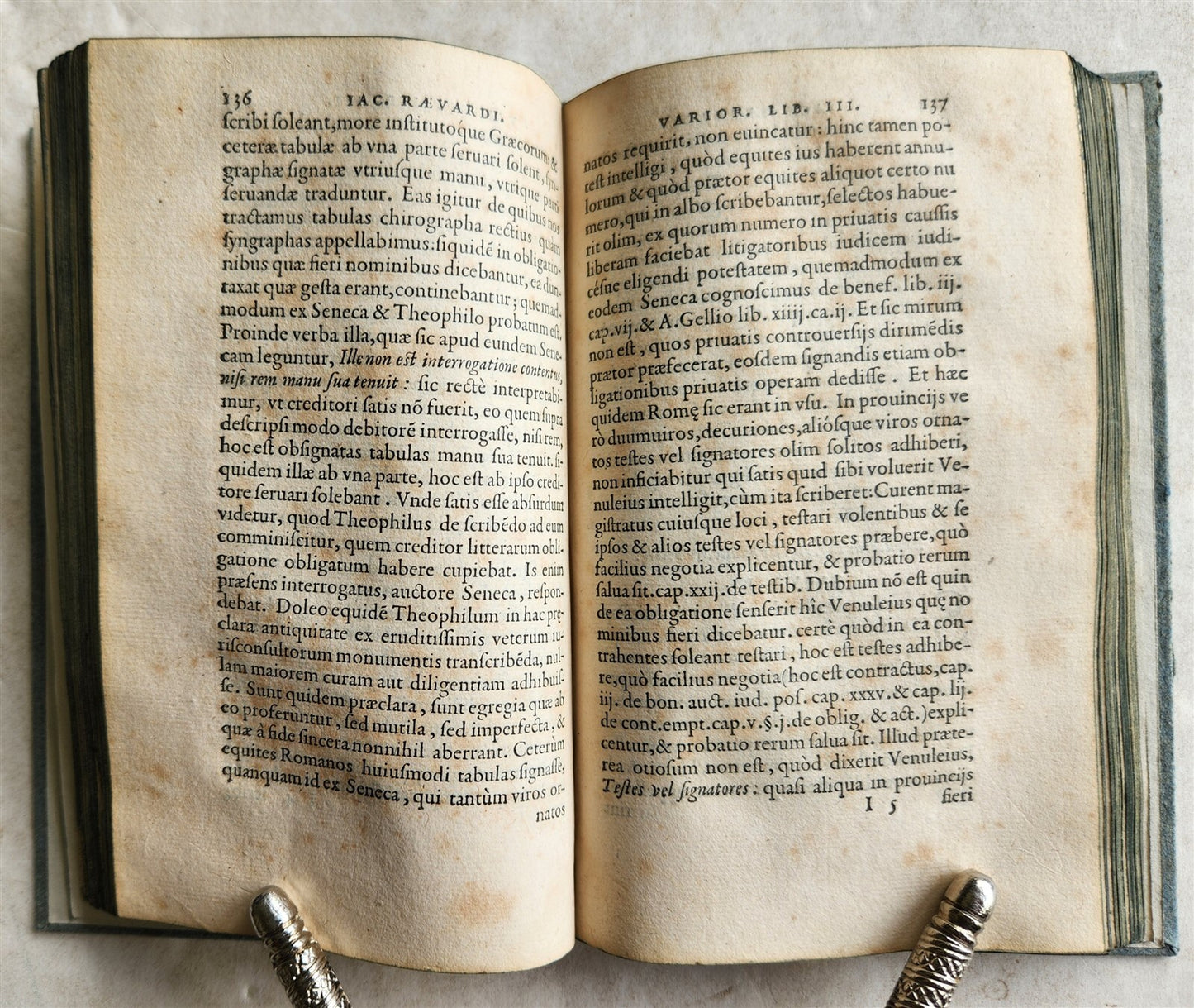 1564 ANCIENT ROMAN LAW TREATISE antique Variorum sive de iuris ambiguitatibus