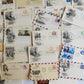 120 POSTCARDS & ENVELOPES FIRST DAY of ISSUE VINTAGE MIXED LOT