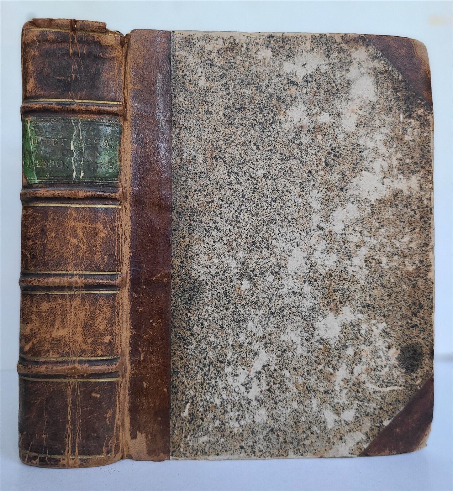 1581 IL PETRARCA COM L'ESPOSITIONE di M. Gio Andrea Gesualdo antique 16th CENT.