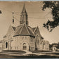 GREENFIELD OH CHURCH 1914 ANTIQUE REAL PHOTO POSTCARD RPPC