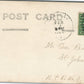 DANVILLE VT LIBRARY ANTIQUE REAL PHOTO POSTCARD RPPC