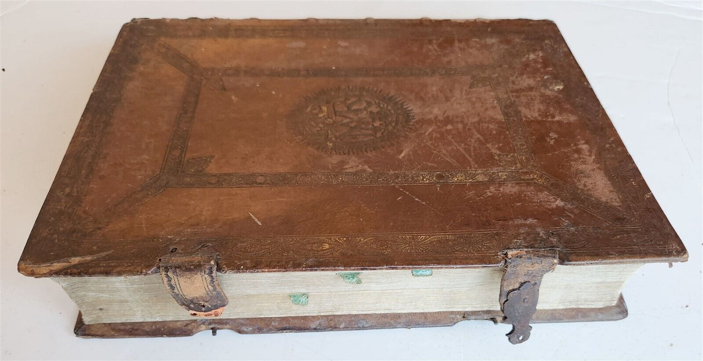 1757 MISSALE ROMANUM antique FOLIO