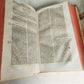 1690 PIGSKIN BOUND 4 FOLIO LAW BOOKS antique by D. D. Emanuelis Gonzalez Tellez