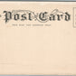 PHILLIPSBURG NJ HAVE SKIPPED TO CANADA COAL JIMMIE ANTIQUE POSTCARD