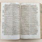1737 BIBLE in LATIN & GERMAN antique PIGSKIN BOUND FOLIO