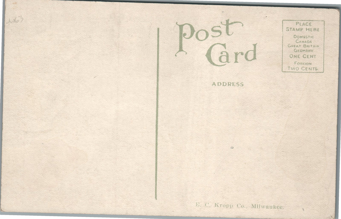 ROCHESTER IN MAIN STREET ANTIQUE POSTCARD