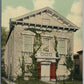 DOYLESTOWN PA MASONIC HALL ANTIQUE POSTCARD