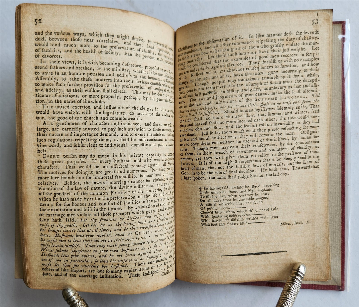 1788 APPEAL TO THE PUBLIC w/RESPECT to UNLAWFULNESS of DIVOCES Americana ANTIQUE