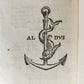 1535 ALDINE PRESS JACOPO SANNAZARO OPERA antique POST-INCUNABULA POETRY
