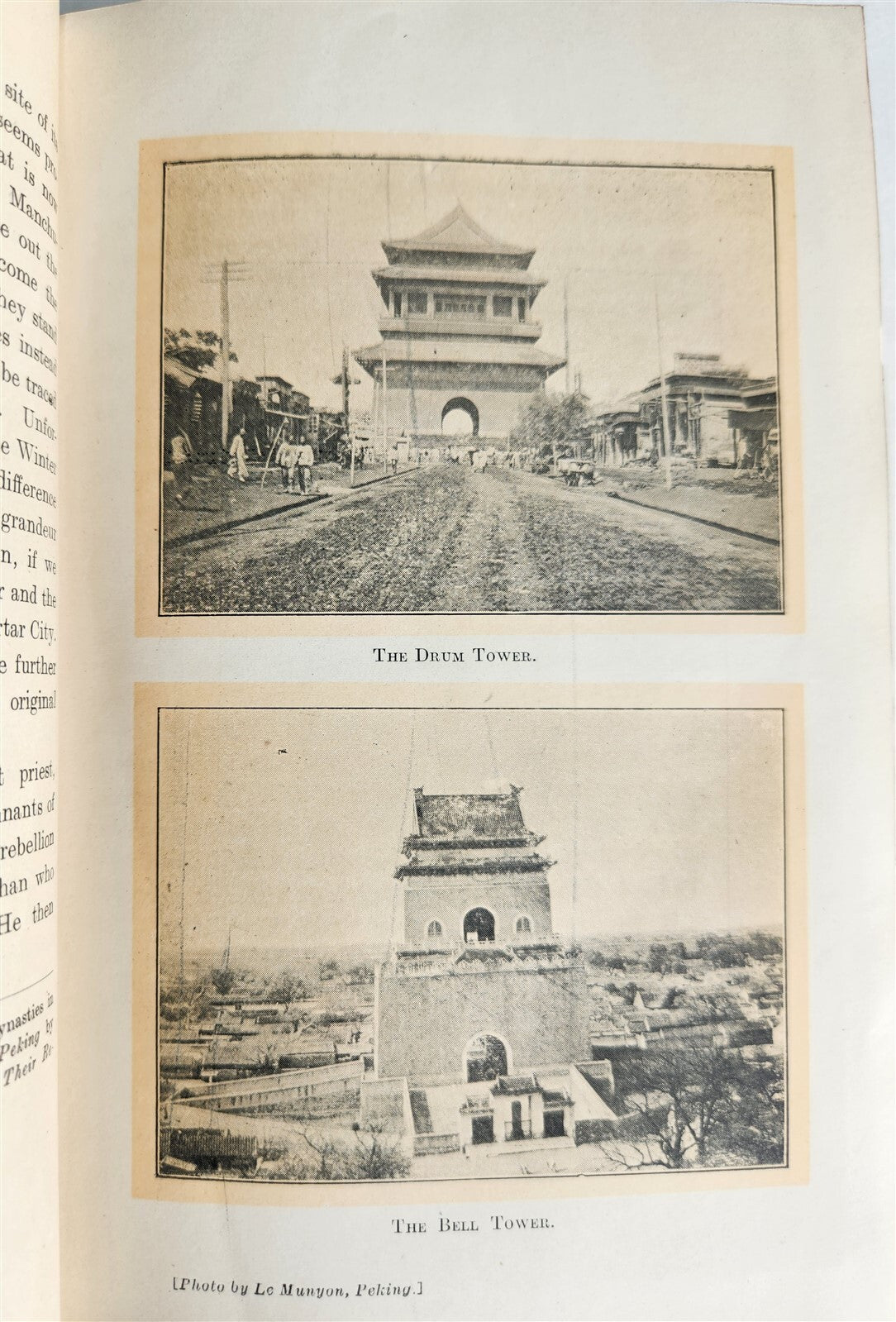 1920 PEKING HISTORICAL & INTIMATE DESCRIPTION by JULIET BREDON antique CHINA