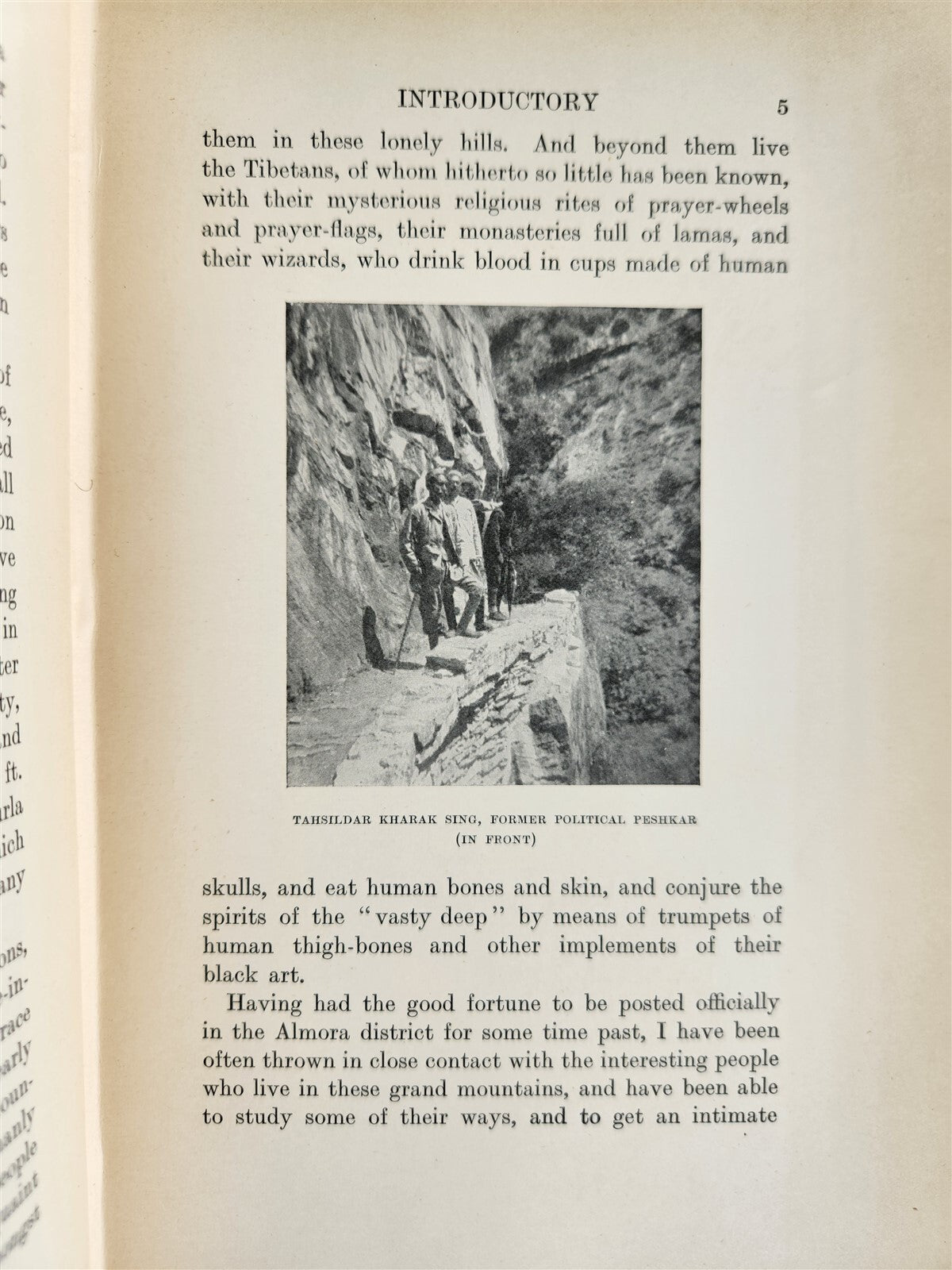 1906 WESTERN TIBET AND BRITISH BORDERLAND antique ILLUSTRATED