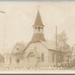 HAYWARD WI LUTHERAN CHURCH ANTIQUE REAL PHOTO POSTCARD RPPC