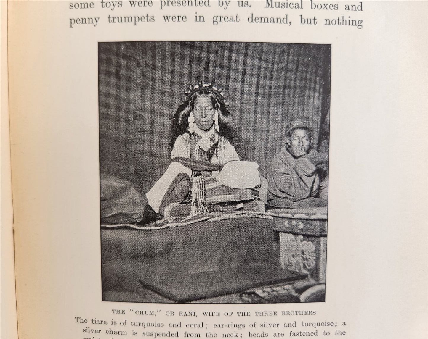 1906 WESTERN TIBET AND BRITISH BORDERLAND antique ILLUSTRATED
