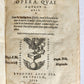 1555 SENECA OPERA antique 16th CENTURY VELLUM BINDING