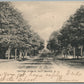 EAST ORANGE NJ CENTRAL AVENUE ANTIQUE POSTCARD