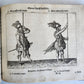 1664 ILLUSTRATED MILITARY WORK on TECHNIQUES for HANDLING MUSKET & PIKE antique