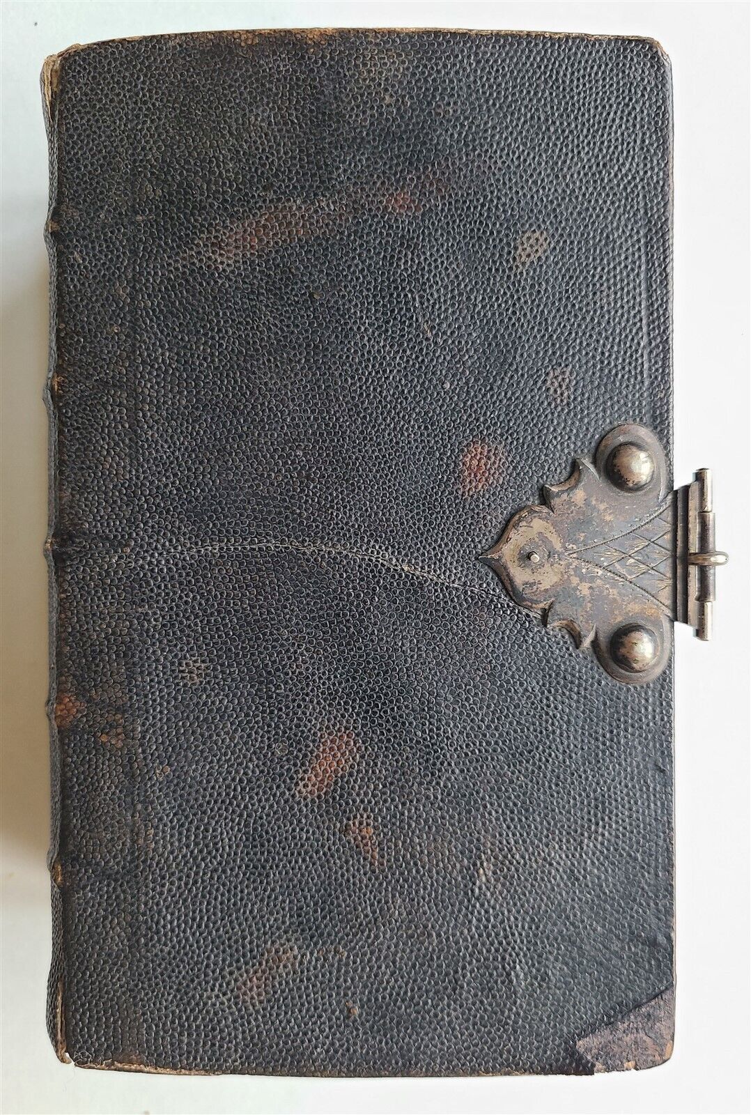 1790 BIBLE in GERMAN antique w/ SILVER CLASP