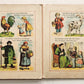 1900s antique ILLUSTRATED GERMAN CHILDREN BOOK NEUES BILDERALBUM accordion style