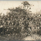 WWI ERA SOLDIERS w/ MACHINE GUN MILITARY ANTIQUE REAL PHOTO POSTCARD RPPC