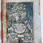 1519 BOOK OF HOURS PRINTED on VELLUM FRAGMENT antique POST-INCUNABULA scarce