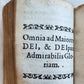 1646 SANCTAE INTENTIONES HAGIOPHILAE TRIBUS antique FABULOUS VELLUM BINDING