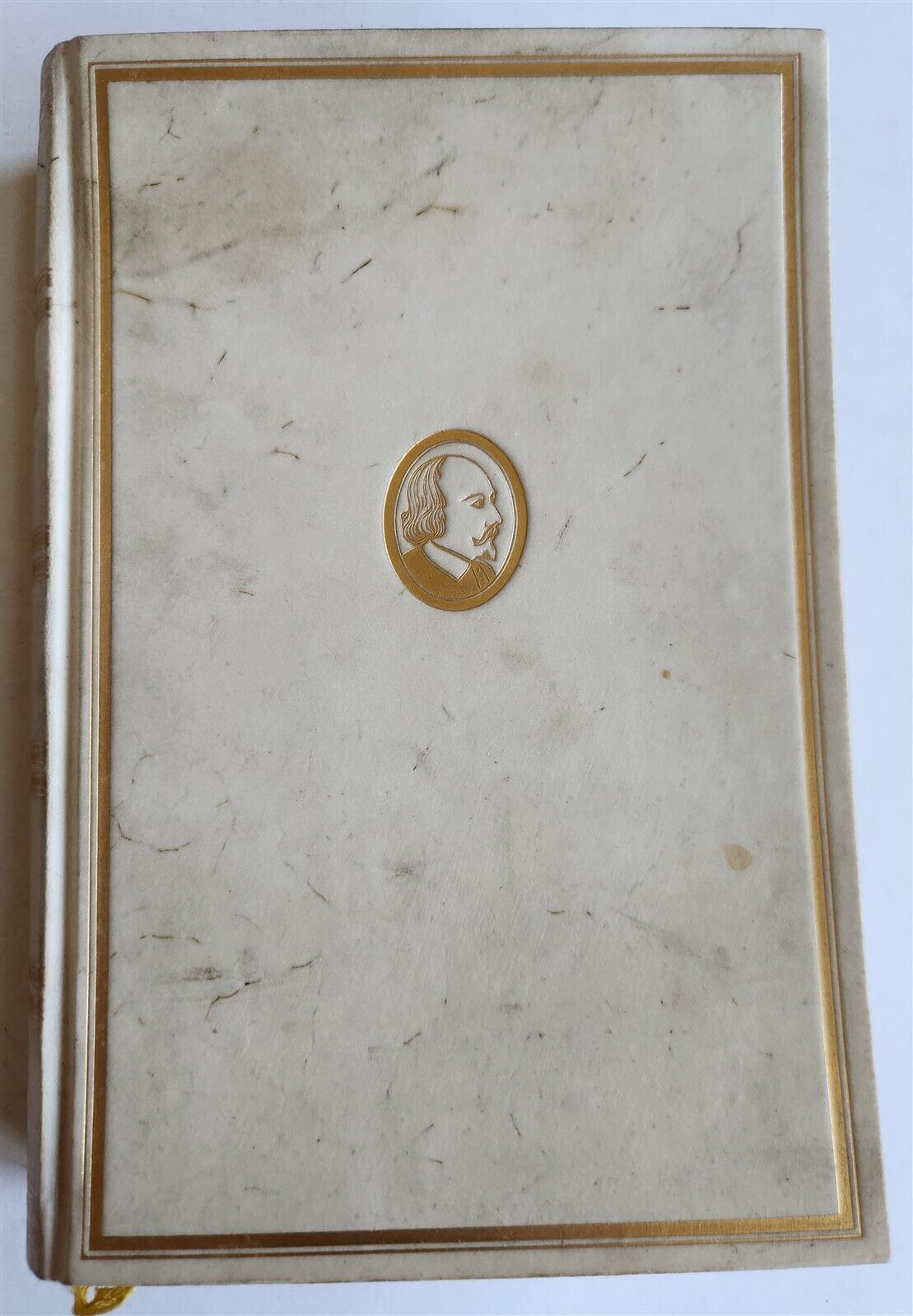 1922 UNKNOWN SHAKSPEARE antique FINE VELLUM BINDING illustrated LIMITED EDITION