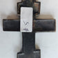 RUSSIAN BRONZE CRUSIFIX ICON 19th CENTURY antique SMALL CROSS