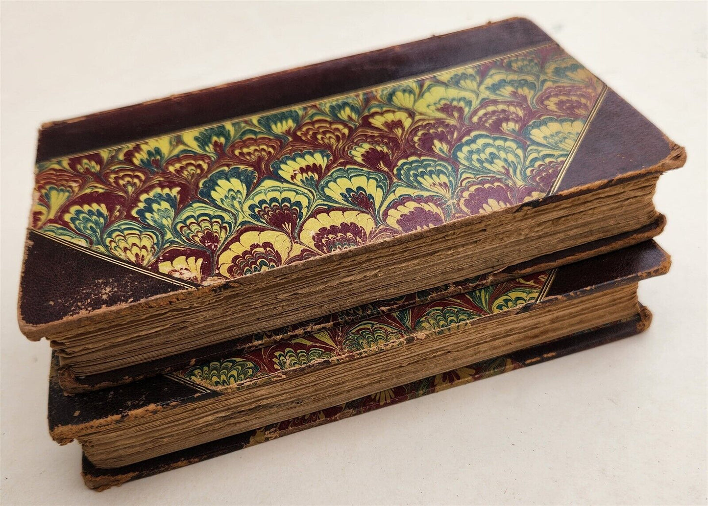 1900s OEUVRES de LECONTE de LISLE POEMES ANTIQUES POETRY in FRENCH 2 VOLUMES