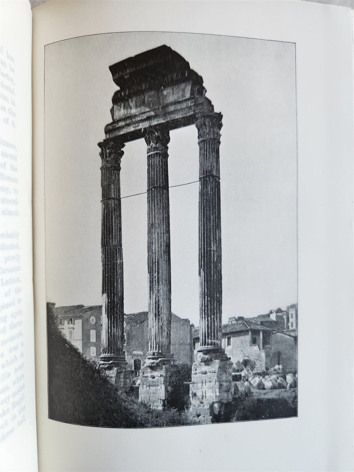 1904 ROME of TODAY & YESTERDAY THE PAGAN CITY by JOHN DENNIE antique ILLUSTRATED