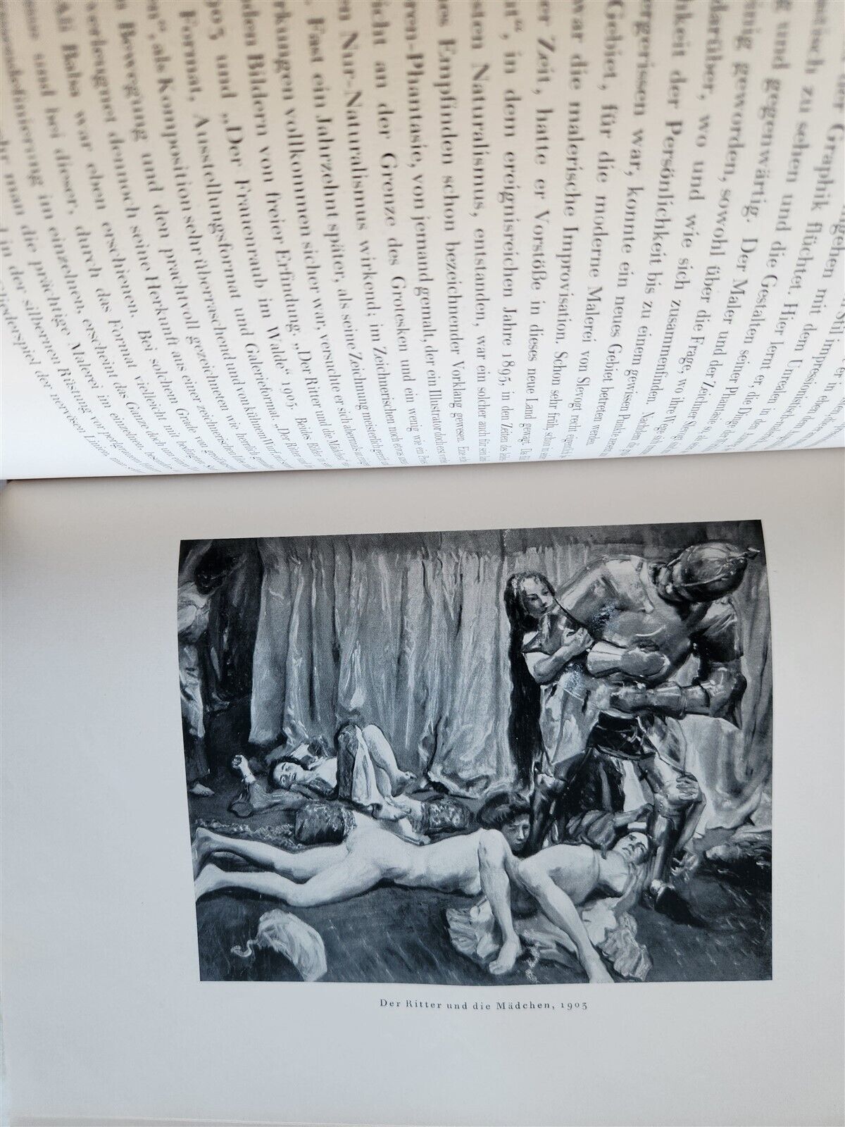 1923 MAX SLEVOGT by EMIL WALDMANN antique ILLUSTRATED ART ALBUM