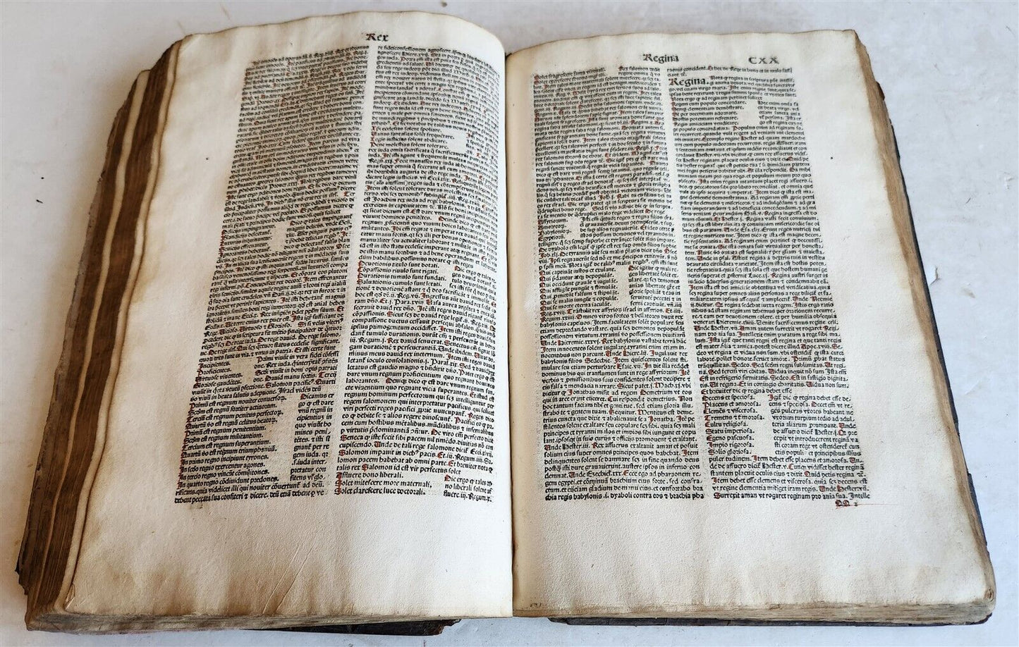 1499 INCUNABULA by Pierre Bercheur ANTON KOBERGER PRESS antique in LATIN