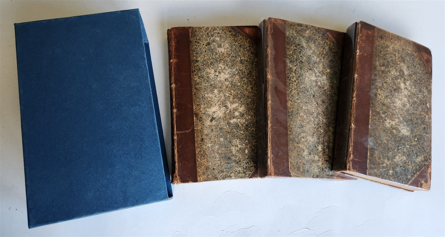 1828 JAMES FENIMORE COOPER ENGLISH EDITION THE RED ROVER A TALE antique 3 vols