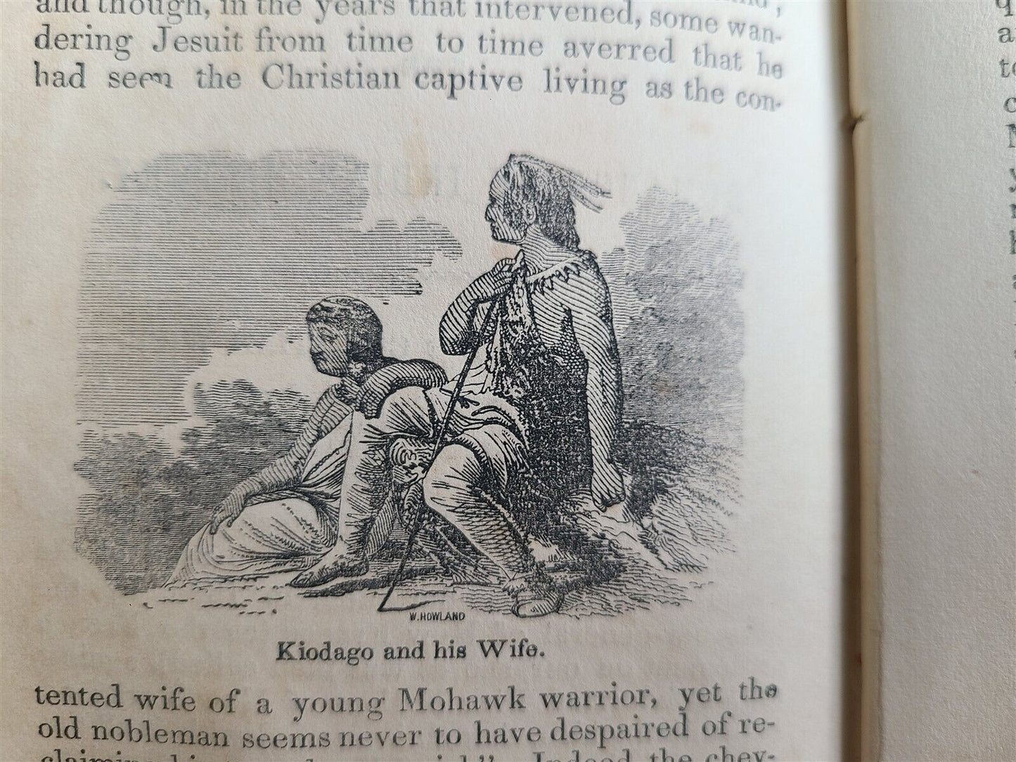 1856 CHILDREN'S BOOK PERSEVERANCE AGAINST ILL-FORTUNE antique AMERICANA rare