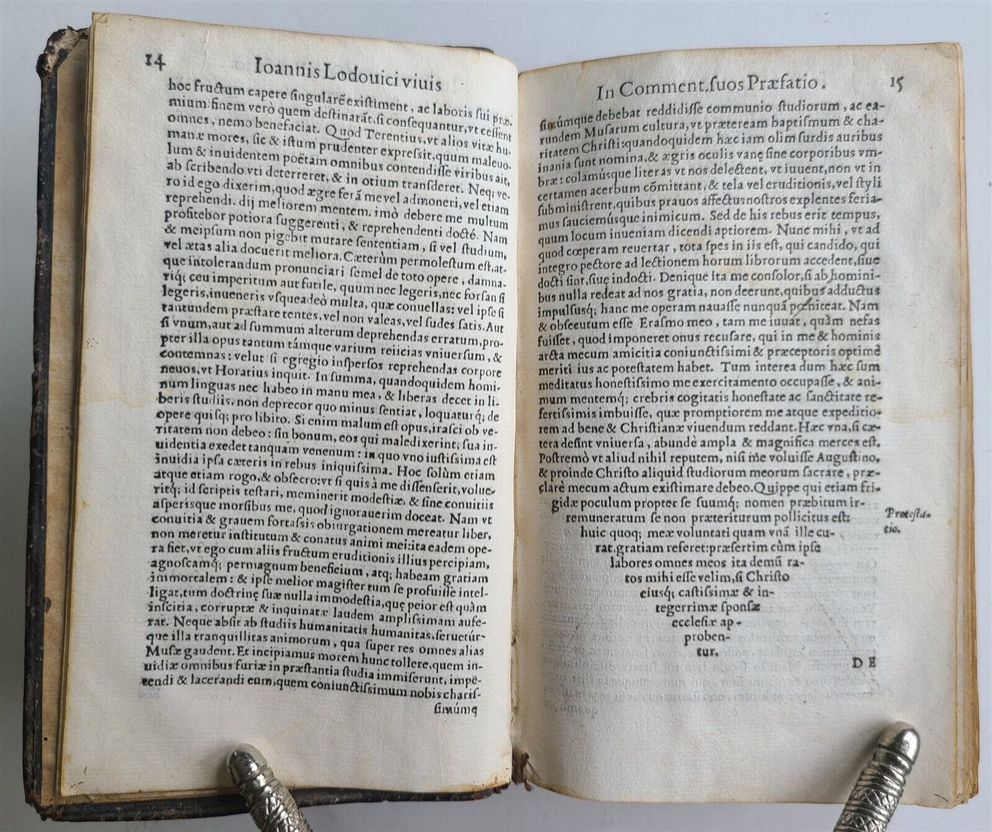 1563 AURELII AUGUSTINI HIPPONENSIS EPISCOPI DE CIVITATE DEI antique 16th CENTURY